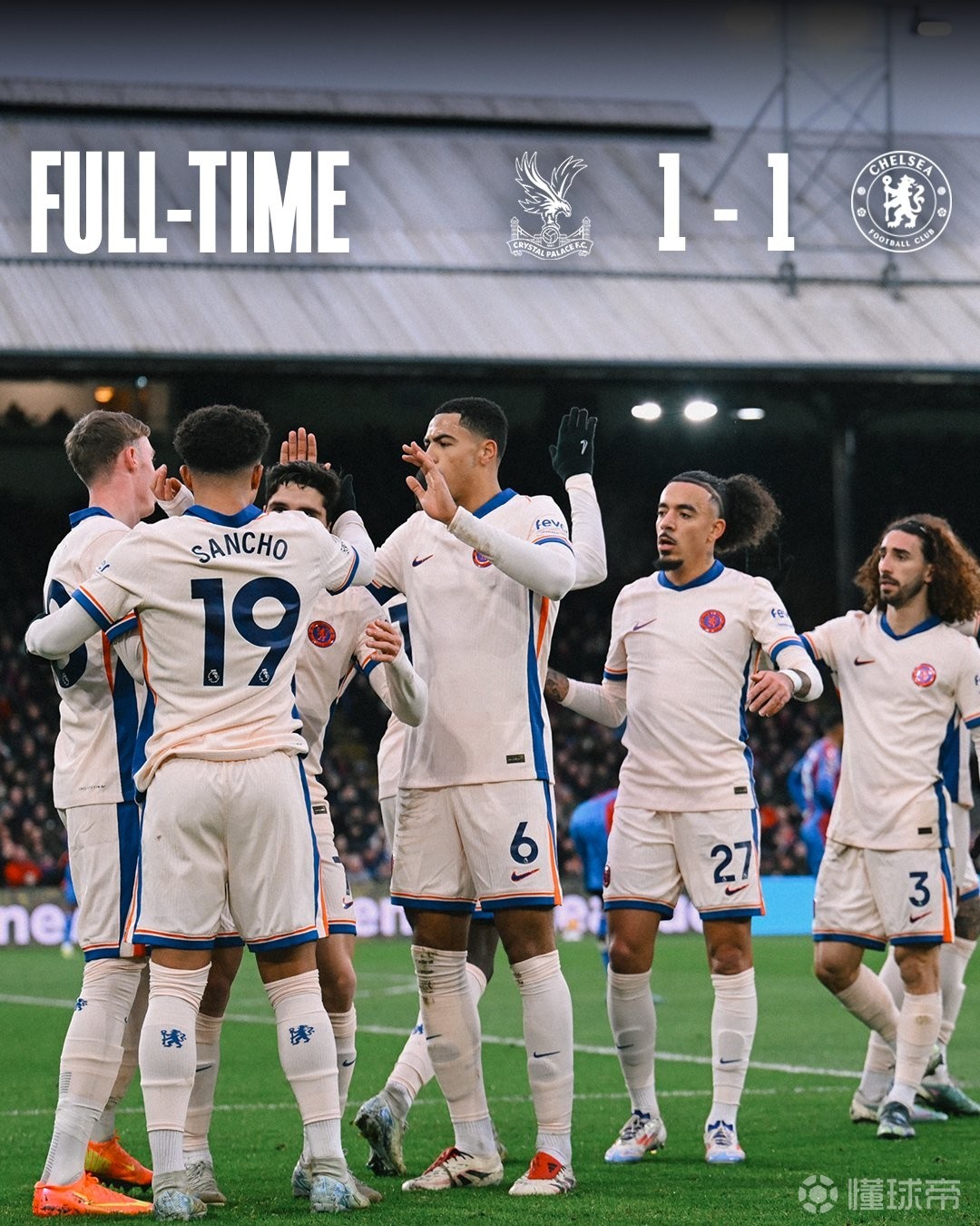 切尔西客场负于莱斯特城，近期表现低迷，保级形势严峻