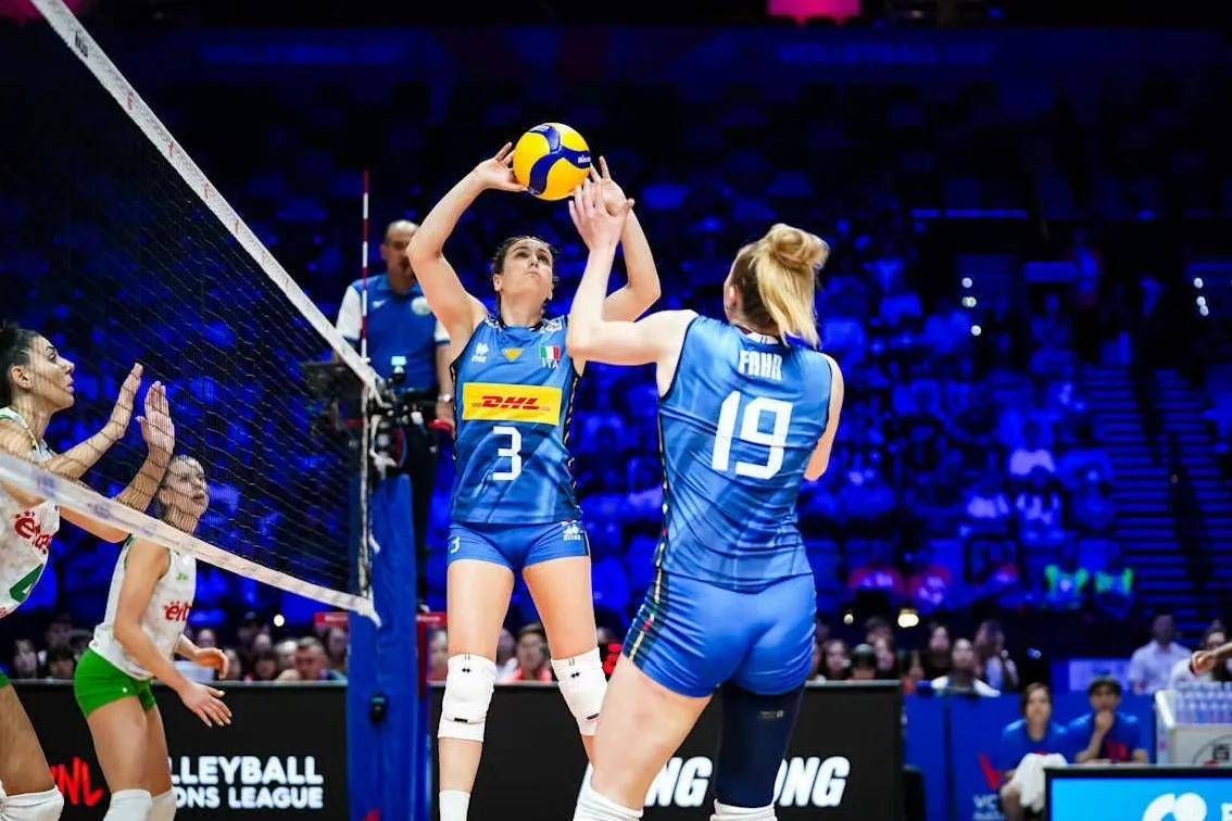 意大利队击败保加利亚，夺得关键胜利